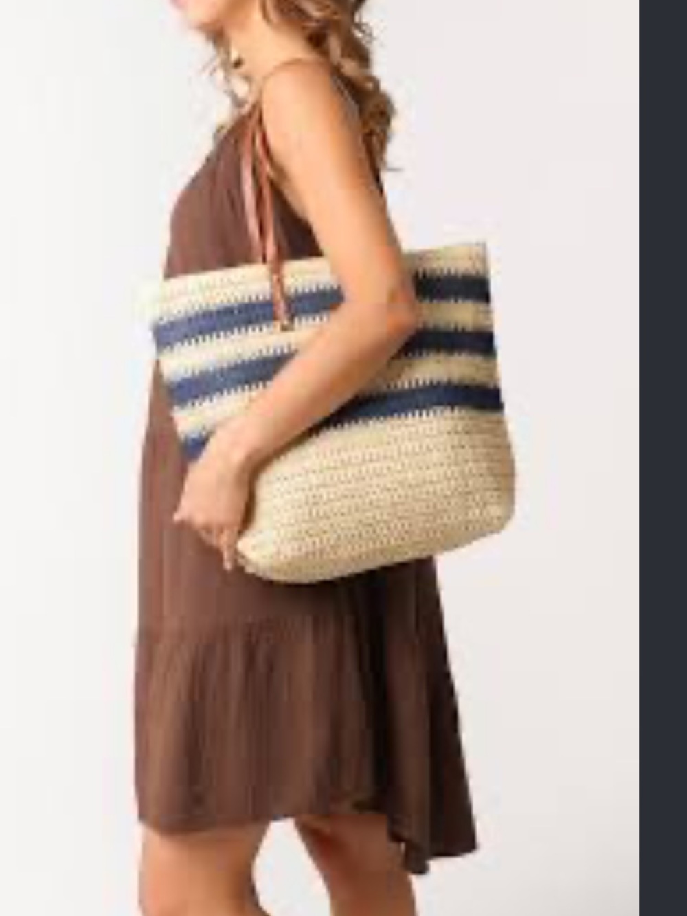 Straw Shoulder Bag
